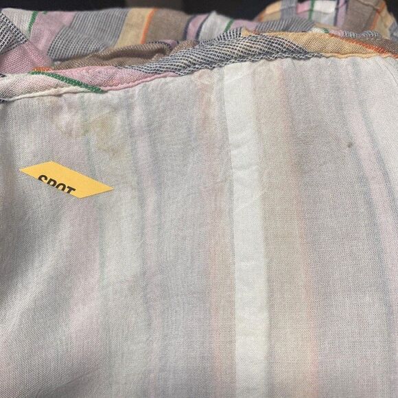 Tularosa Revolve Danny Tank Crop Top Multi-stripe Womens Medium $88 NWT (3-13) - Picture 7 of 8